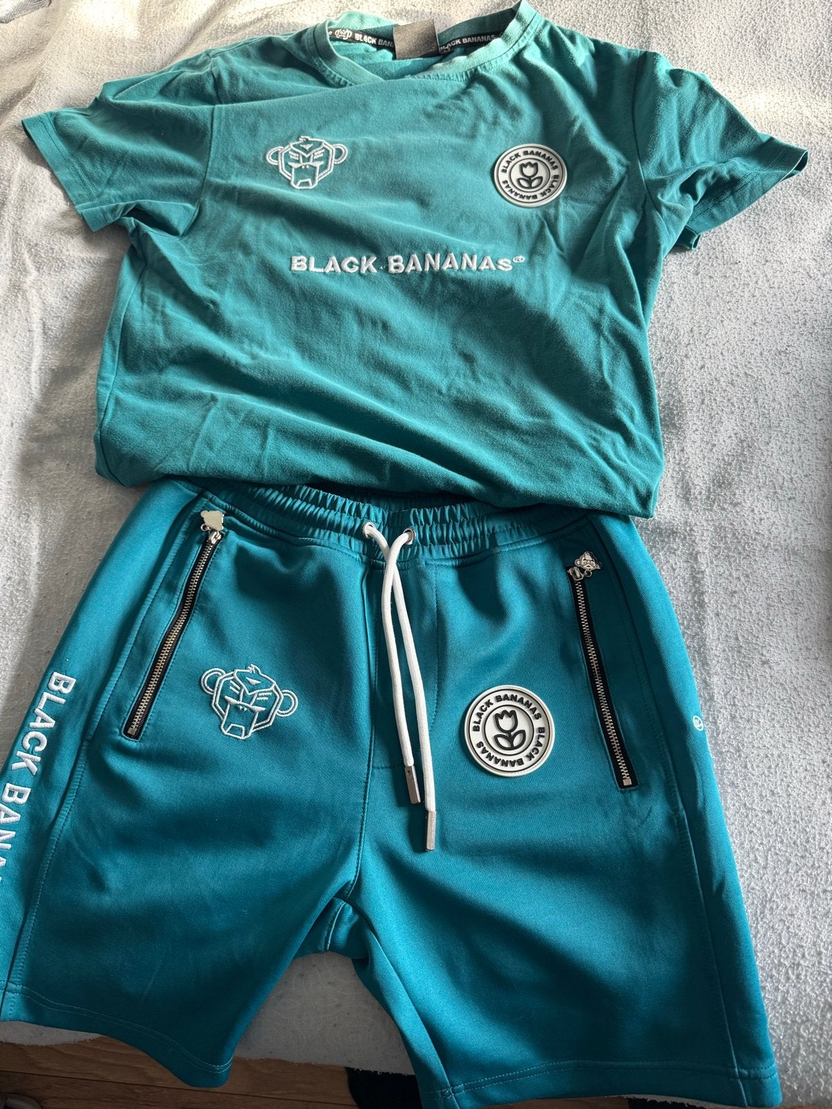 Black Bananas Korte Zomer Set - T-shirt & Short, Ophalen of Verzenden, Gedragen