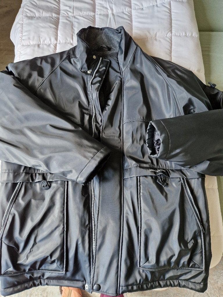 Heren winterjas nieuw, Kleding | Heren, Adventureline, Verzenden, Zwart, Maat 56/58 (XL)
