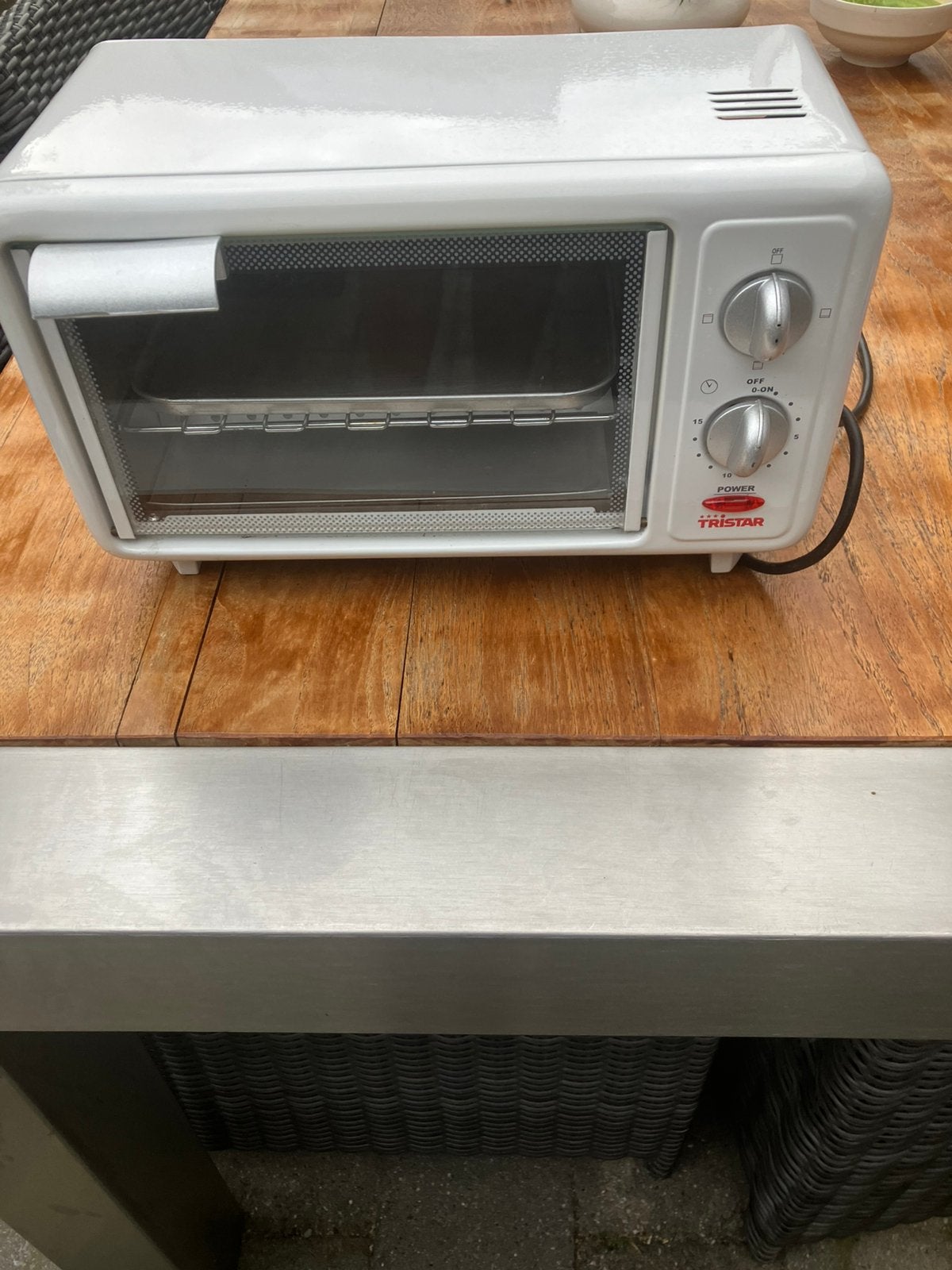 Tristar mini oven, Caravans en Kamperen, Kampeeraccessoires, Ophalen of Verzenden, Gebruikt