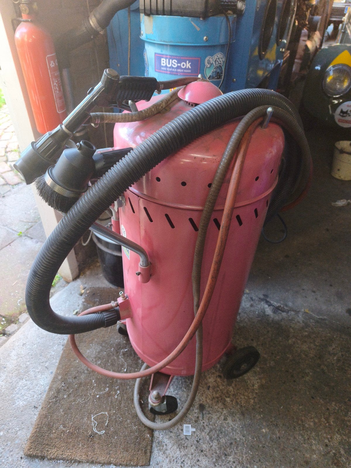 Abrasive Blaster SB28 mobiele straalketel, Doe-het-zelf en Verbouw, Ophalen, Gebruikt, Overige typen