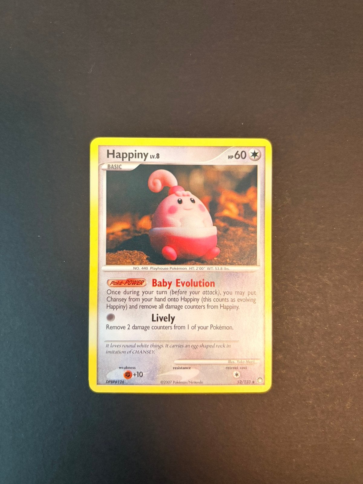 Happiny LV. 8 52/123 | Mysterious Treasures Yuka Morii, Ophalen of Verzenden, Zo goed als nieuw