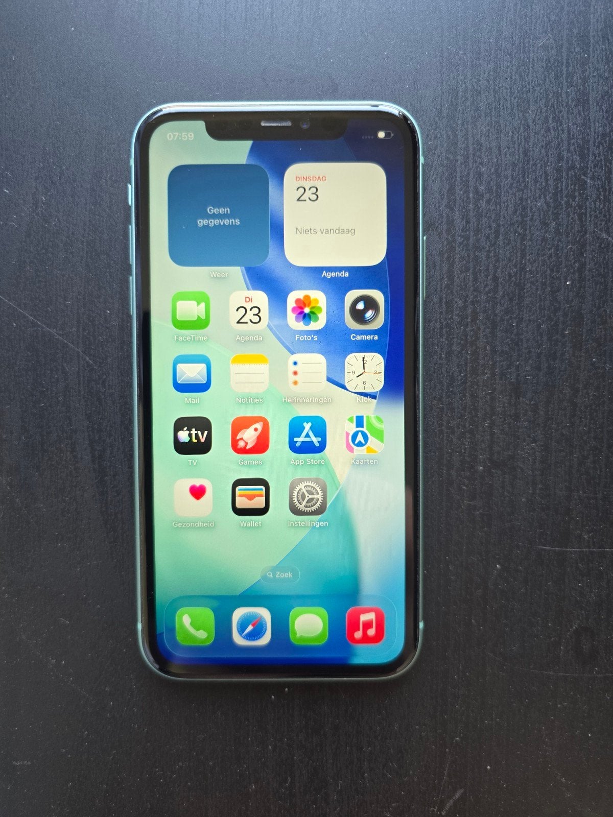 Apple iPhone 11 Groen 64GB nette staat incl hoesje, Ophalen of Verzenden, 64 GB, IPhone 11
