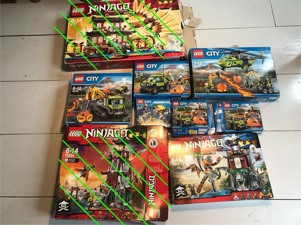 Lego Ninjago en lego city, Lego, Ophalen of Verzenden, Zo goed als nieuw, Ninjago