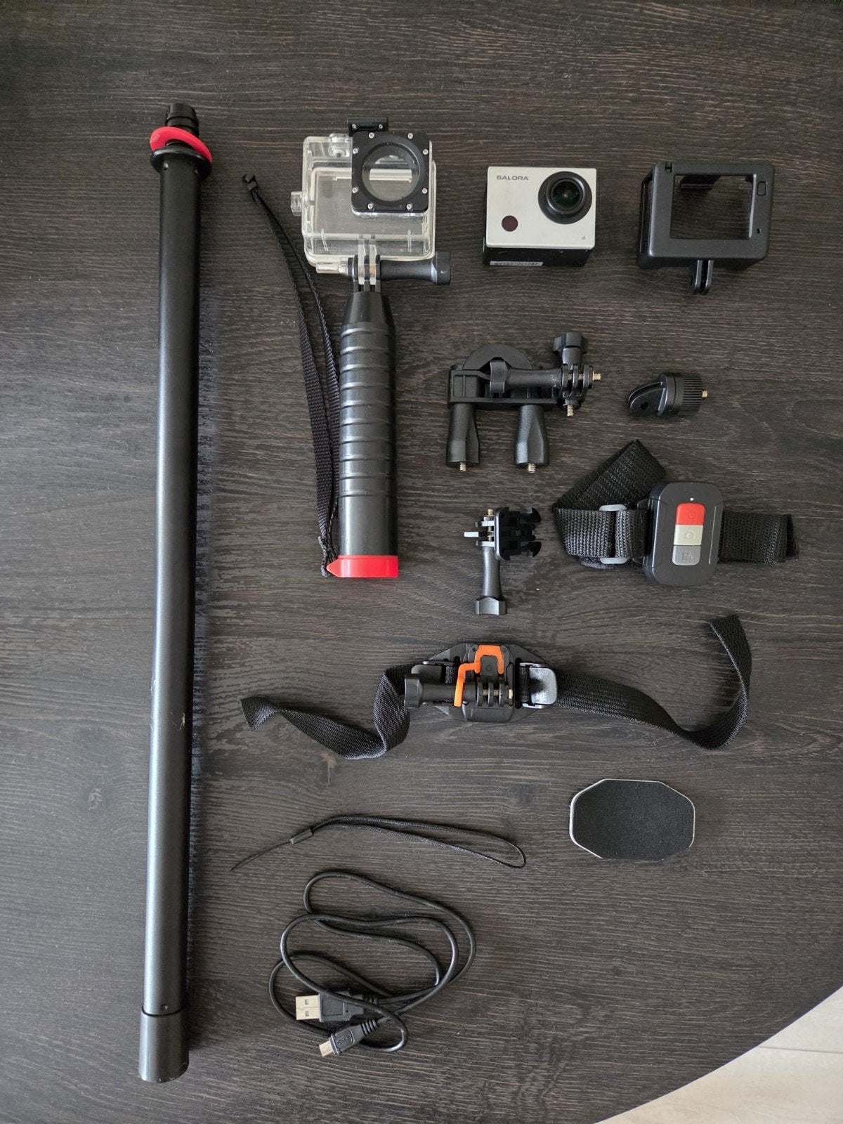 Go pro set met uitbreiding, Ophalen of Verzenden, Zo goed als nieuw, GoPro