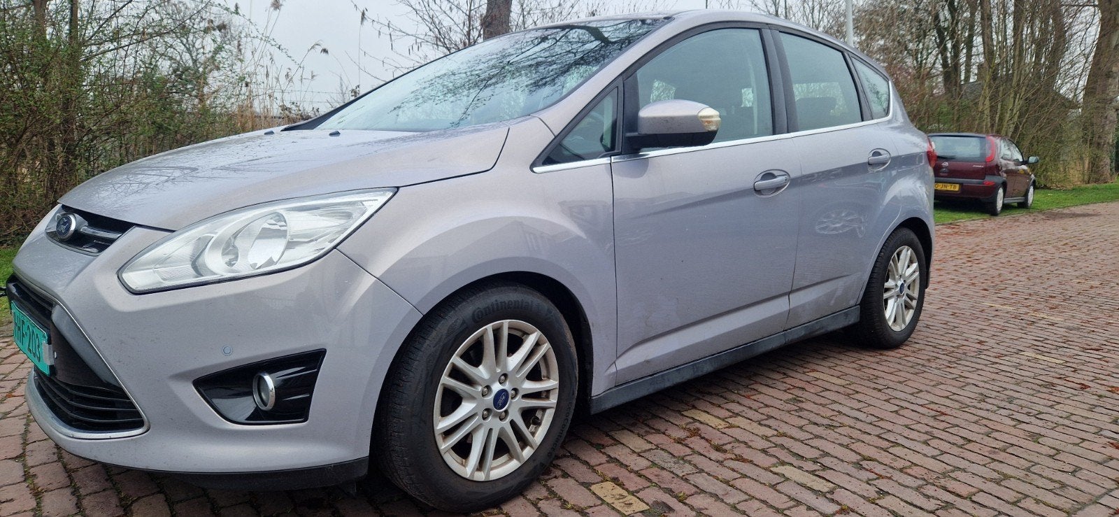 Ford C-Max 1.0 92KW 2013 Titanium Navi Clima keyless, Auto's, Ford, Voorwielaandrijving, Euro 5, 125 pk, Origineel Nederlands