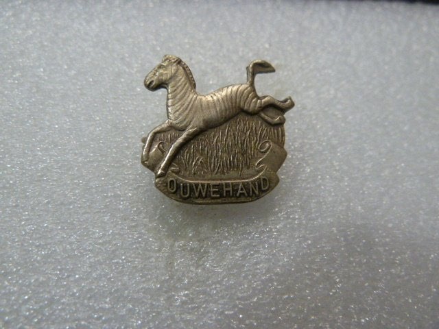 Vintage Speld met Zebra - Ouwehand Dierenpark, Ophalen of Verzenden, Gebruikt, Dier of Natuur, Speldje of Pin