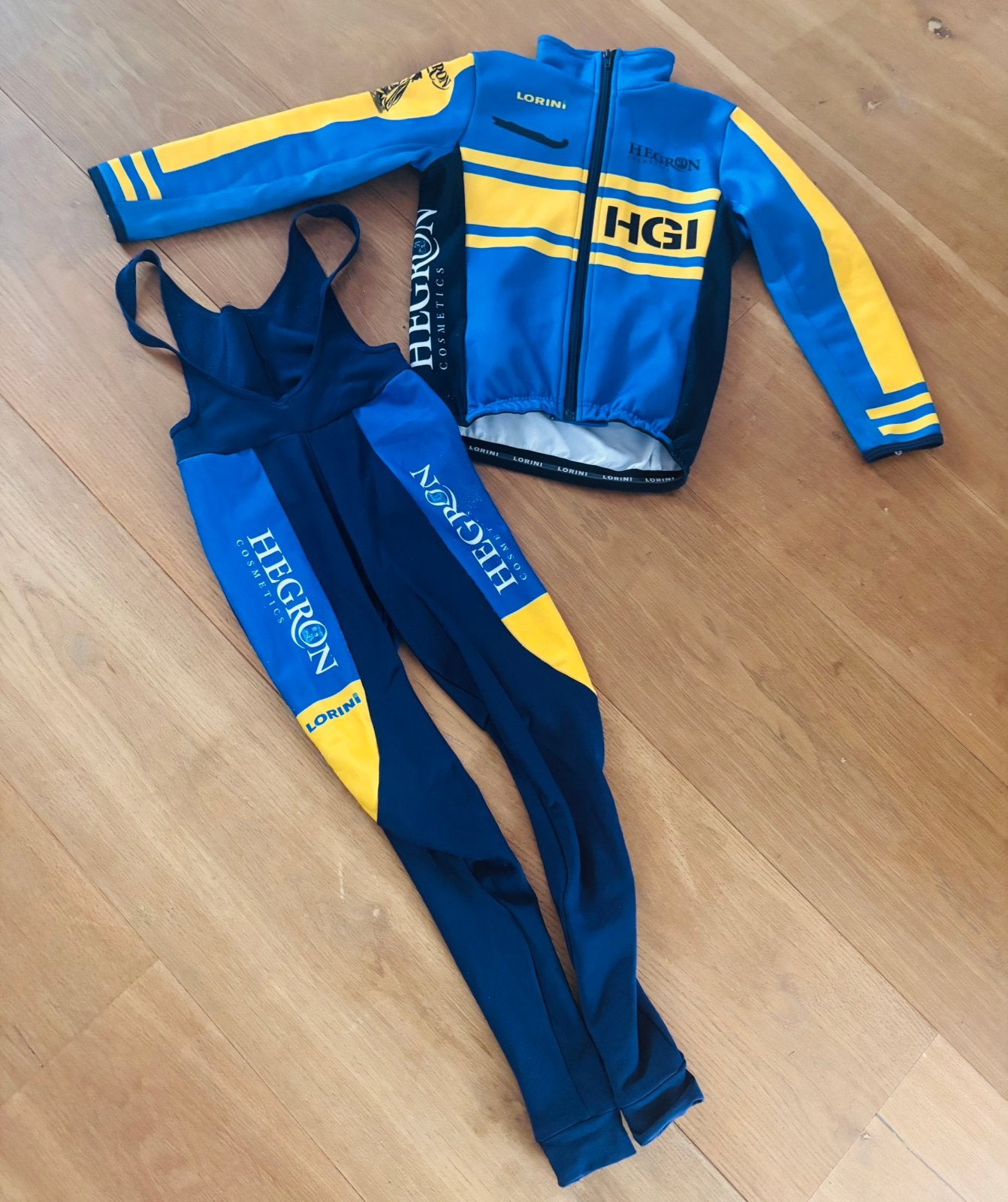 Schaatspak Hard gaat ie, Kinderen en Baby's, Kinderkleding | Maat 140, Ophalen of Verzenden, Gebruikt, Jongen of Meisje, Setje