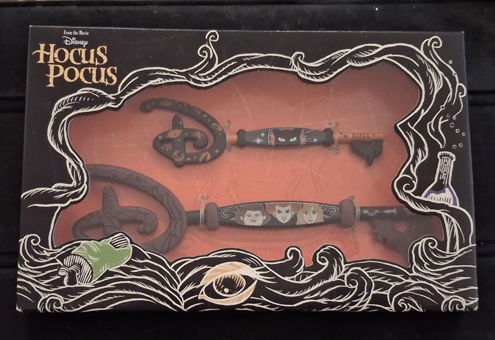 Disney hocus pocus sleutels, Ophalen of Verzenden, Overige figuren, Nieuw, Overige typen