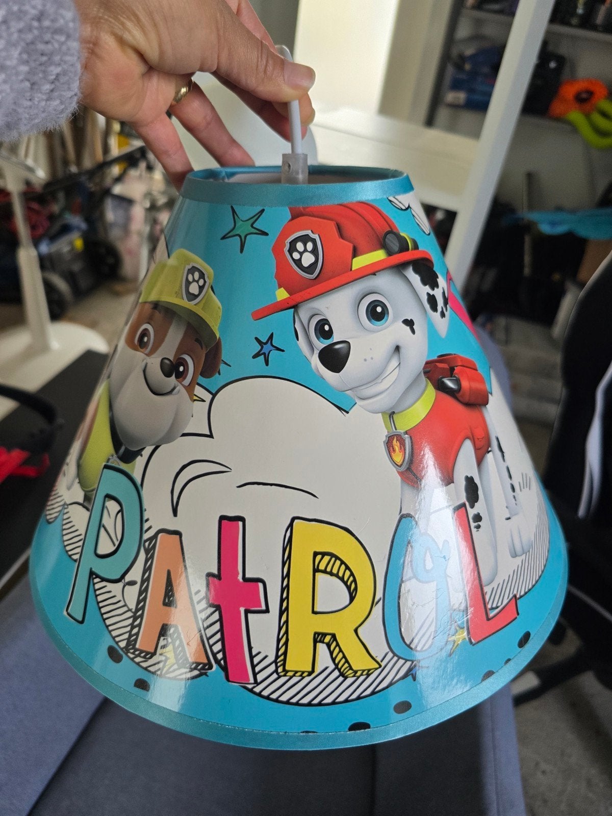 Paw Patrol Hanglamp, Kunststof, Gebruikt, Kinderkamer, Paw Patrol, E27 (groot)