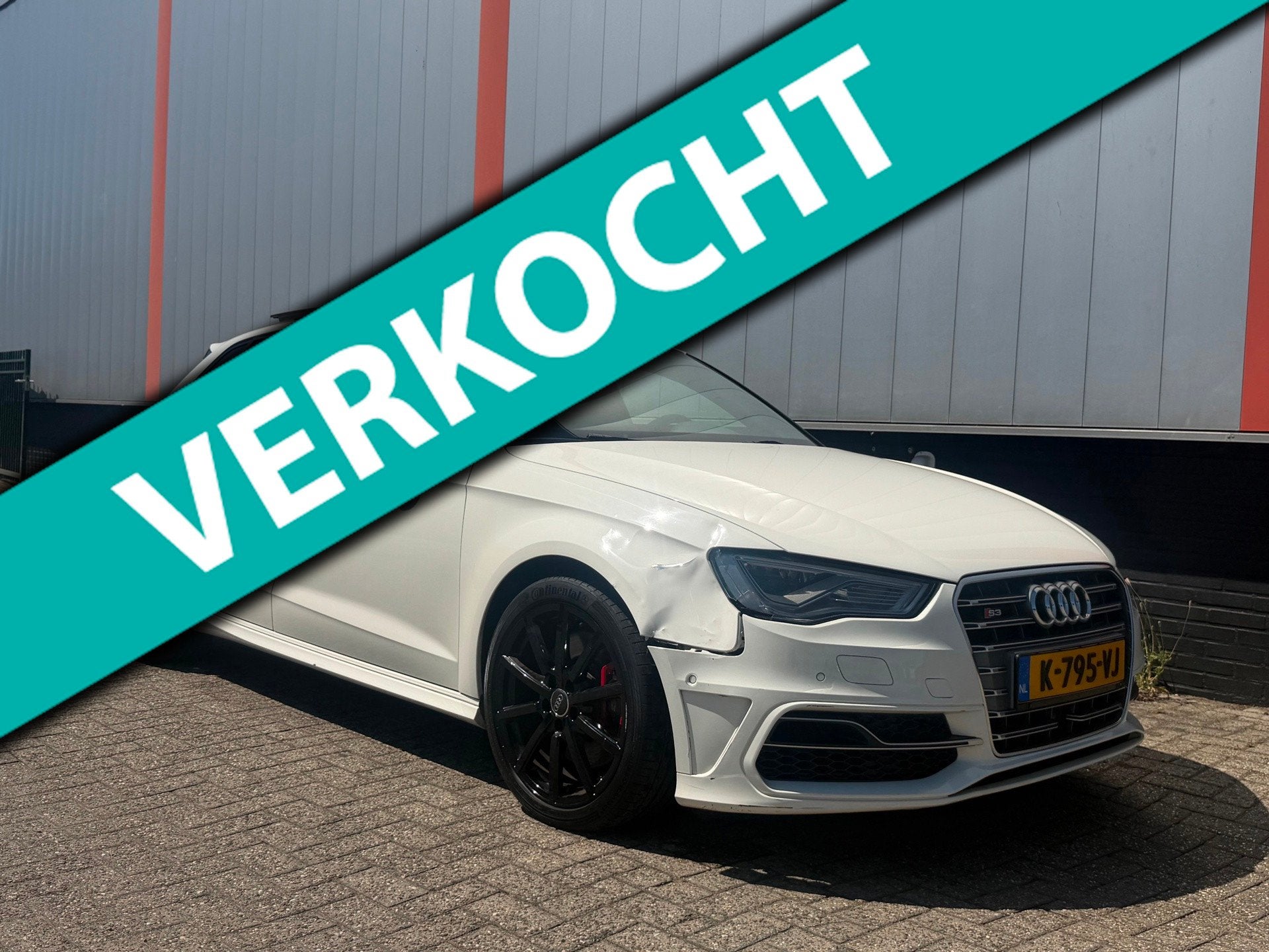 Audi A3 Sportback 2.0 TFSI S3 quattro AUTOMAAT, Automaat, 1984 cc, Wit, Audi