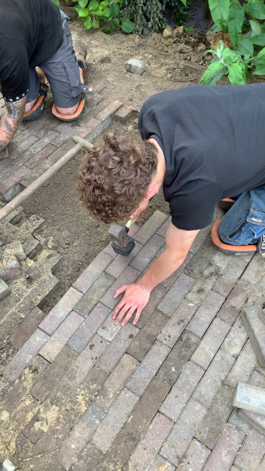 Bestrating en Tuinwerkzaamheden, Gebruikt, Klinkers, Ophalen of Verzenden, 10 m² of meer