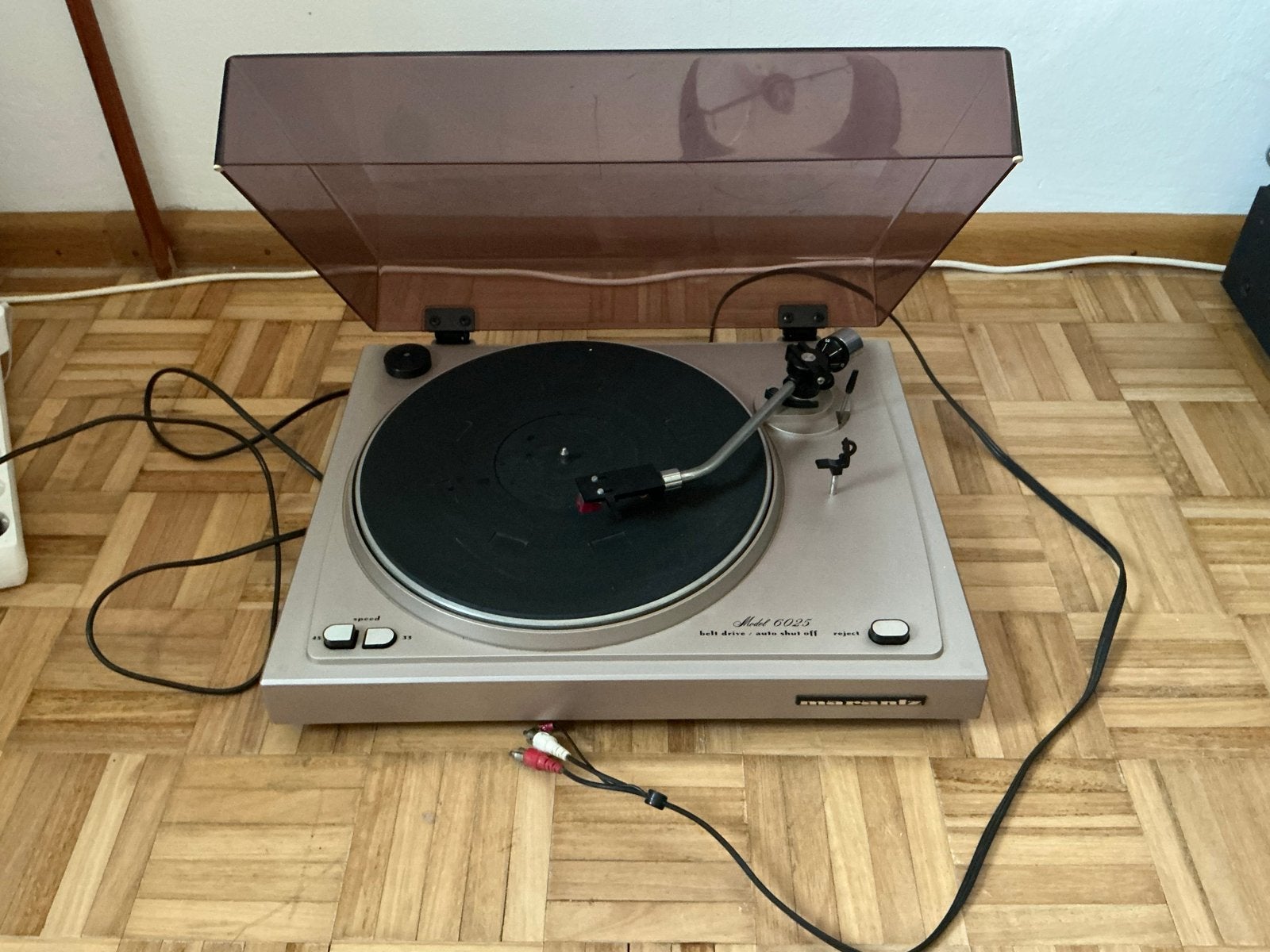 Marantz Model 6025 Platenspeler - Belt Drive, Auto Shut Off, Audio, Tv en Foto, Platenspelers, Overige merken, Gebruikt, Automatisch