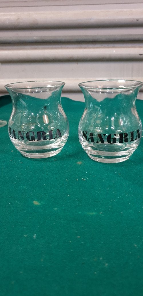 sangria glazen 2 stuks, Ophalen of Verzenden, 'T Olde Gre-j, Info@toldegrej.nl, Endepoelstraat 20f Didam