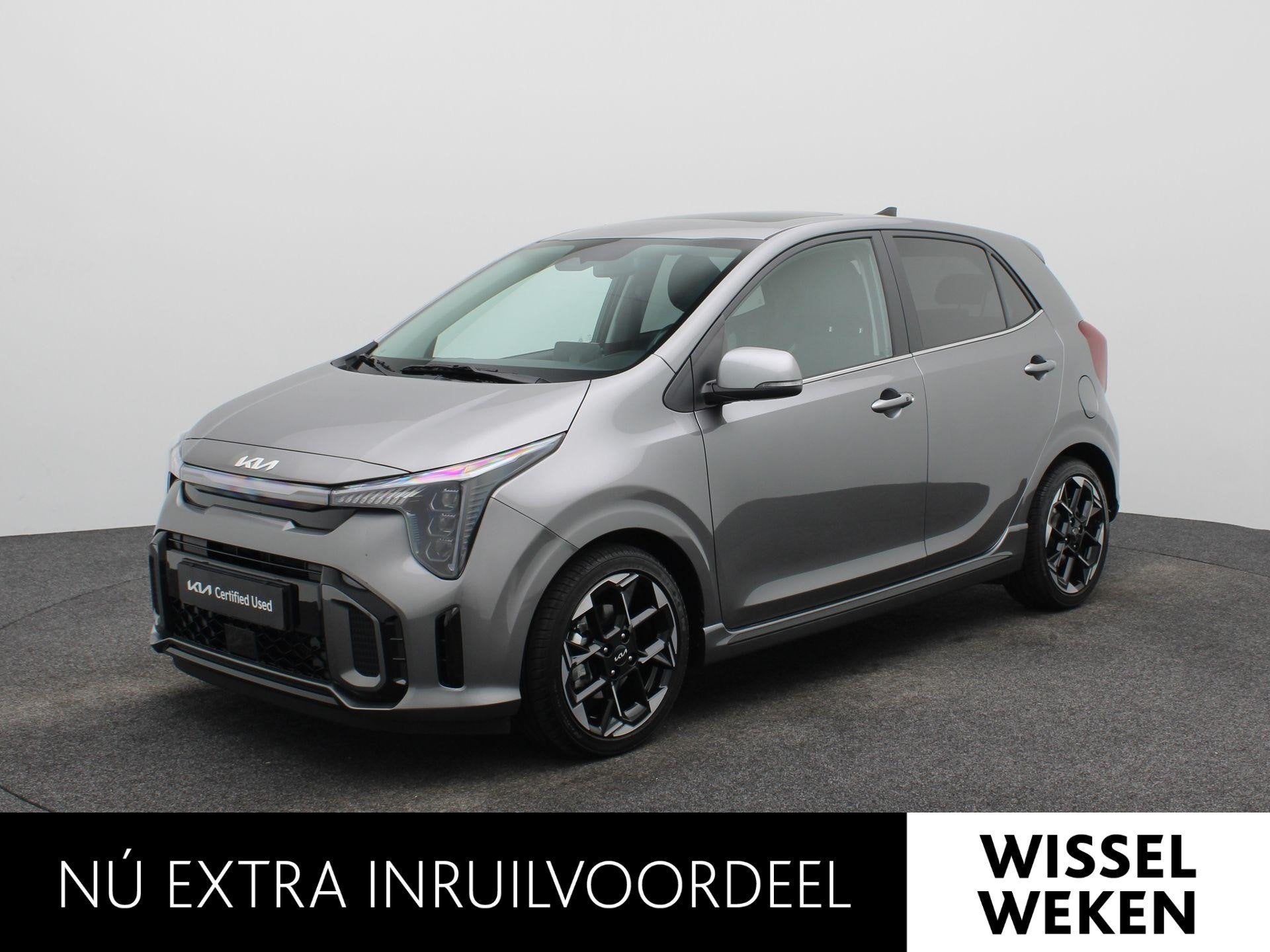 Kia Picanto 1.0 GDi GT-Line | Stoel en Stuur Verwarming | Na, Auto's, Gebruikt, Euro 6, 4 stoelen, 68 pk