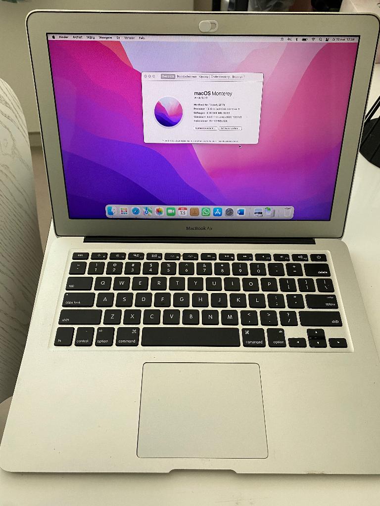 Apple Laptop, Computers en Software, Apple Macbooks, Gebruikt, 8 GB, 13 inch, Ophalen of Verzenden