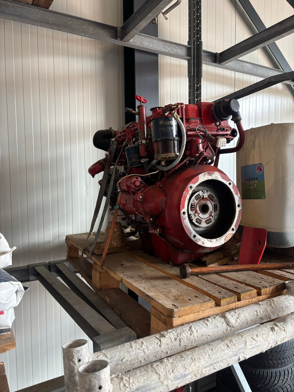 Peugeot Indenor 4 cilinder motor onderdelen, Ophalen, Gebruikt, Motor en Techniek, Motorboot