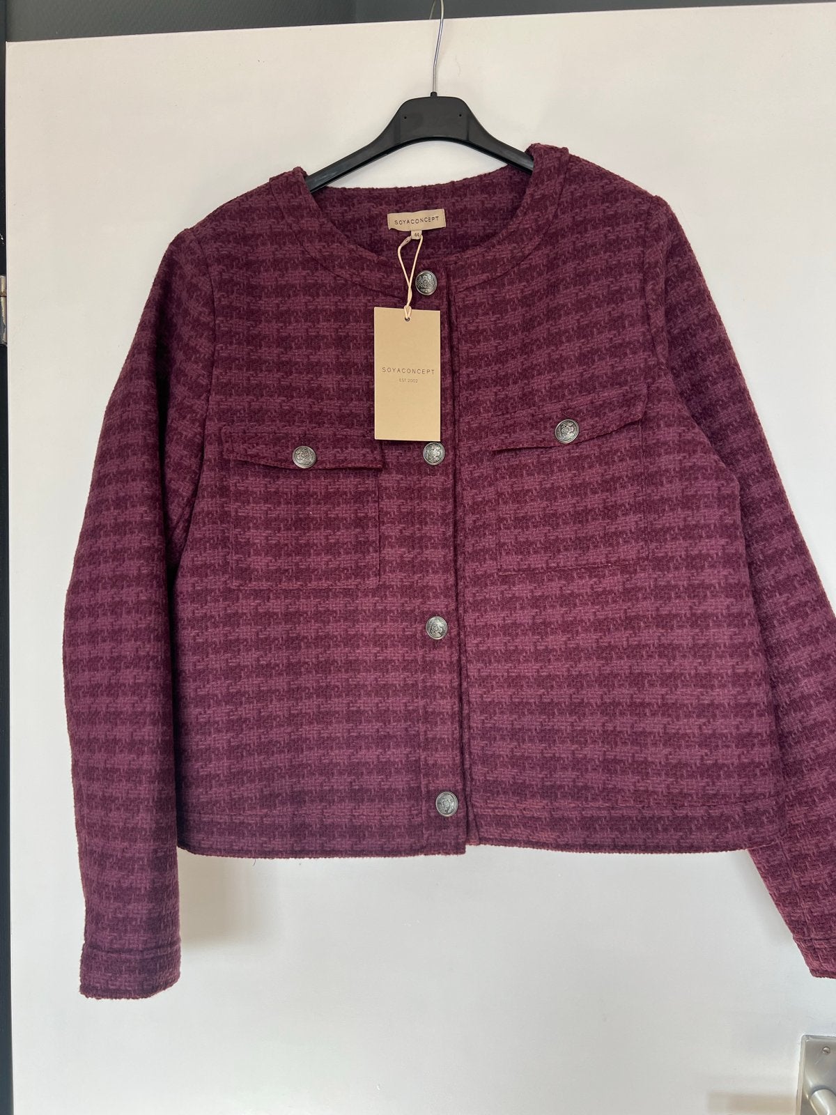 SoyaConcept Jasje -, Ophalen of Verzenden, Nieuw, Maat 38/40 (M), Rood