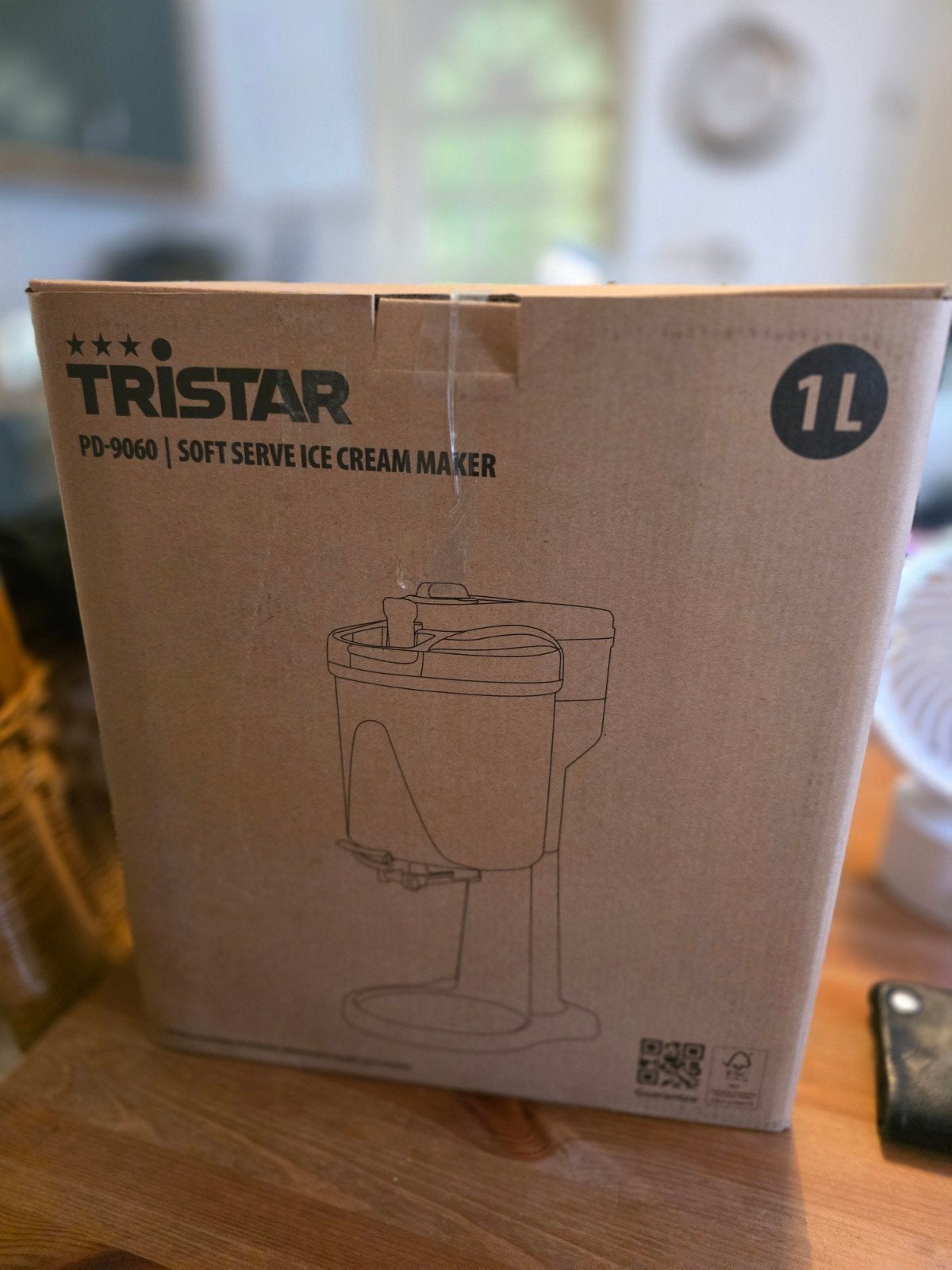Tristar PD-9060 Soft Serve IJsmachine 1L, Ophalen of Verzenden, Zo goed als nieuw