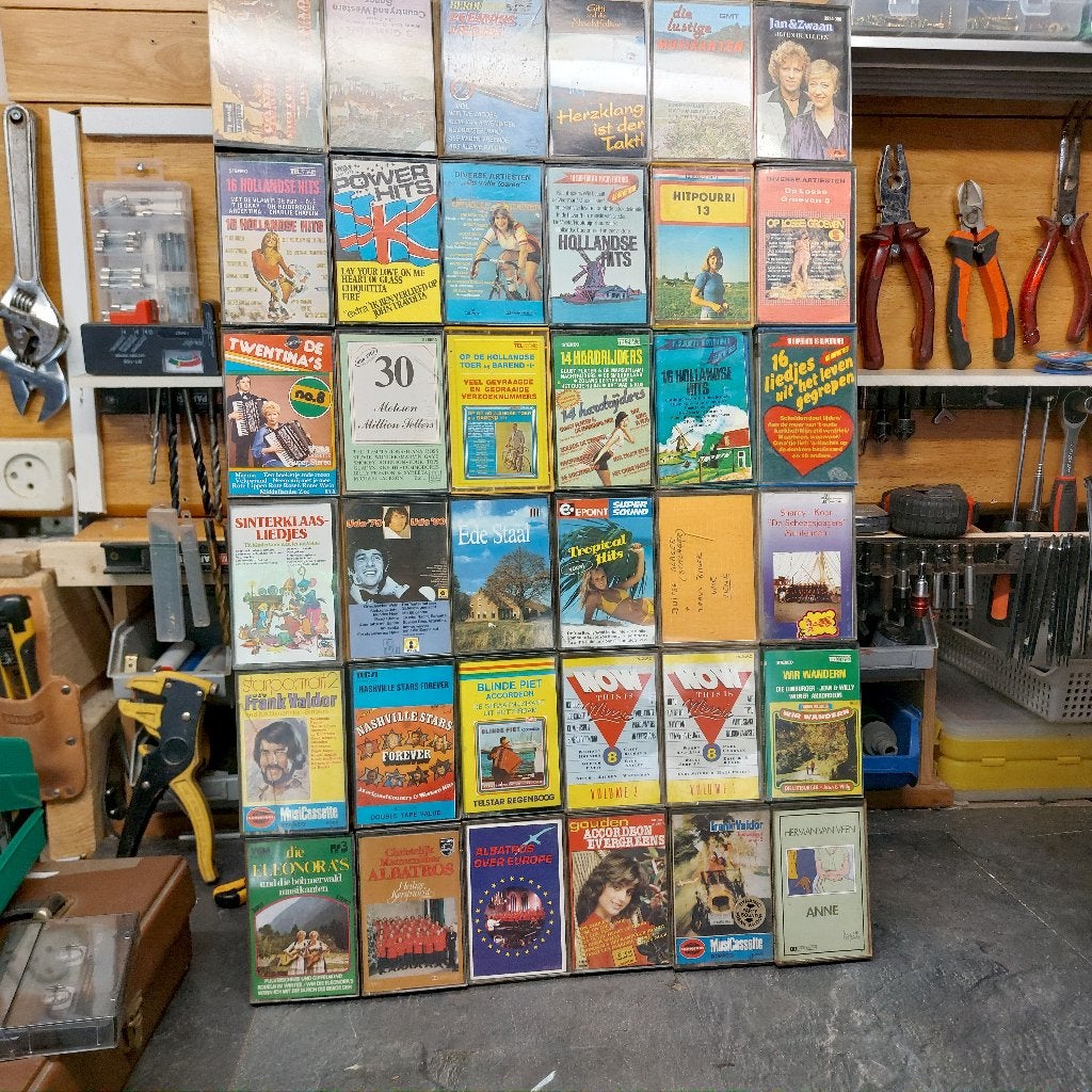 cassette bandjes 120 stuks, Cd's en Dvd's, Cassettebandjes, Ophalen, Overige genres, 2 t/m 25 bandjes