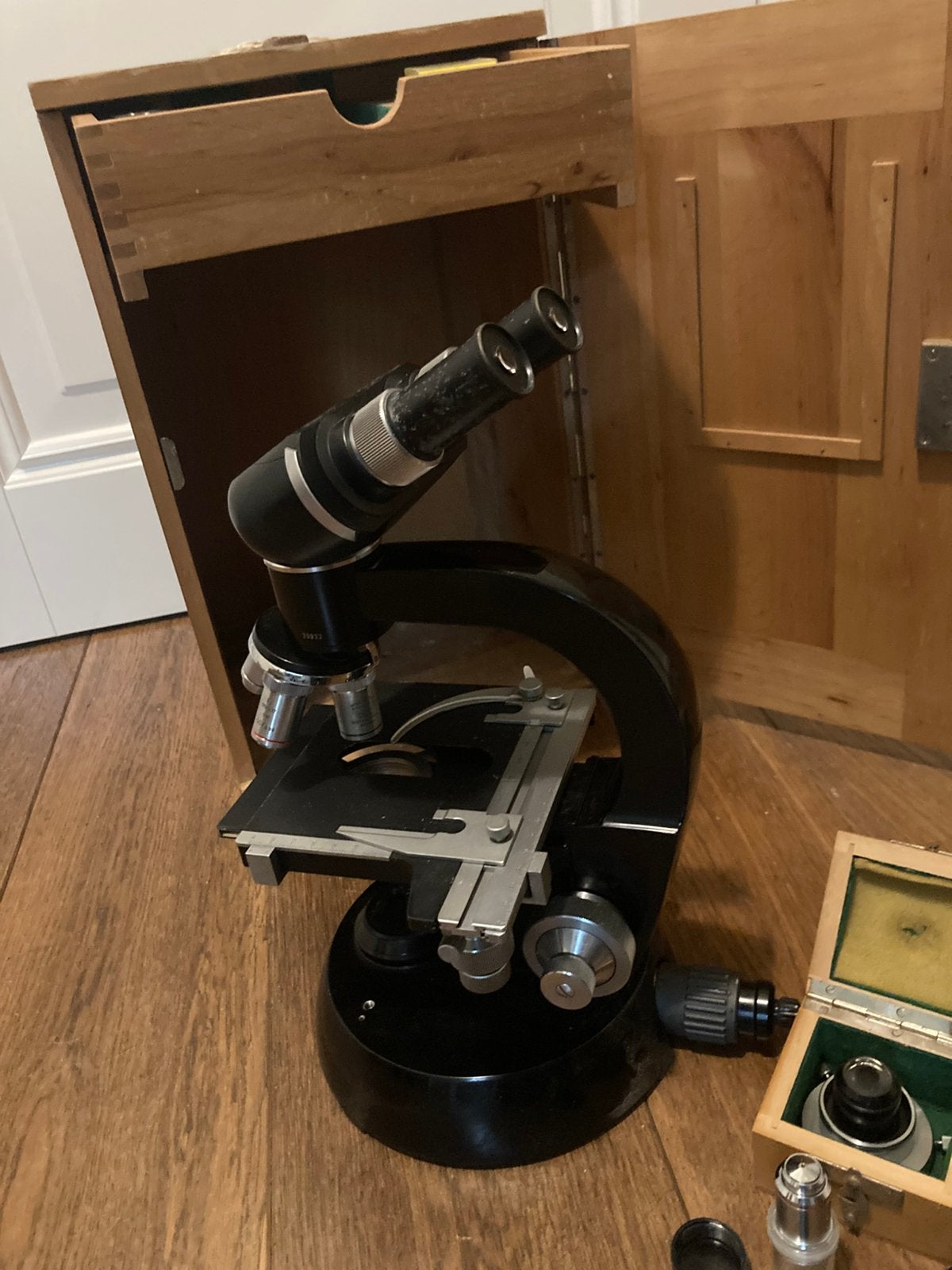 Microscoop compleet Will Wetzlar BX 200, Ophalen, Zo goed als nieuw