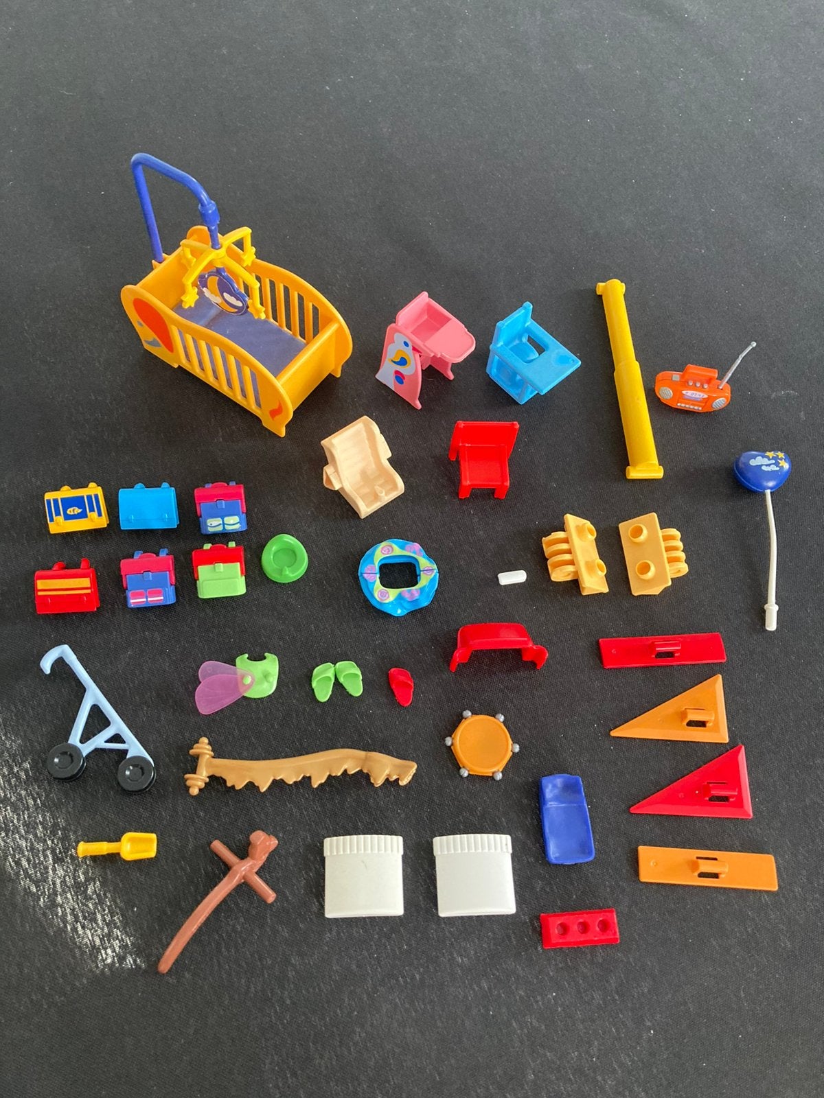 Playmobil kinder  rugzak, wiegje ed.., Kinderen en Baby's, Speelgoed | Playmobil, Ophalen of Verzenden, Zo goed als nieuw