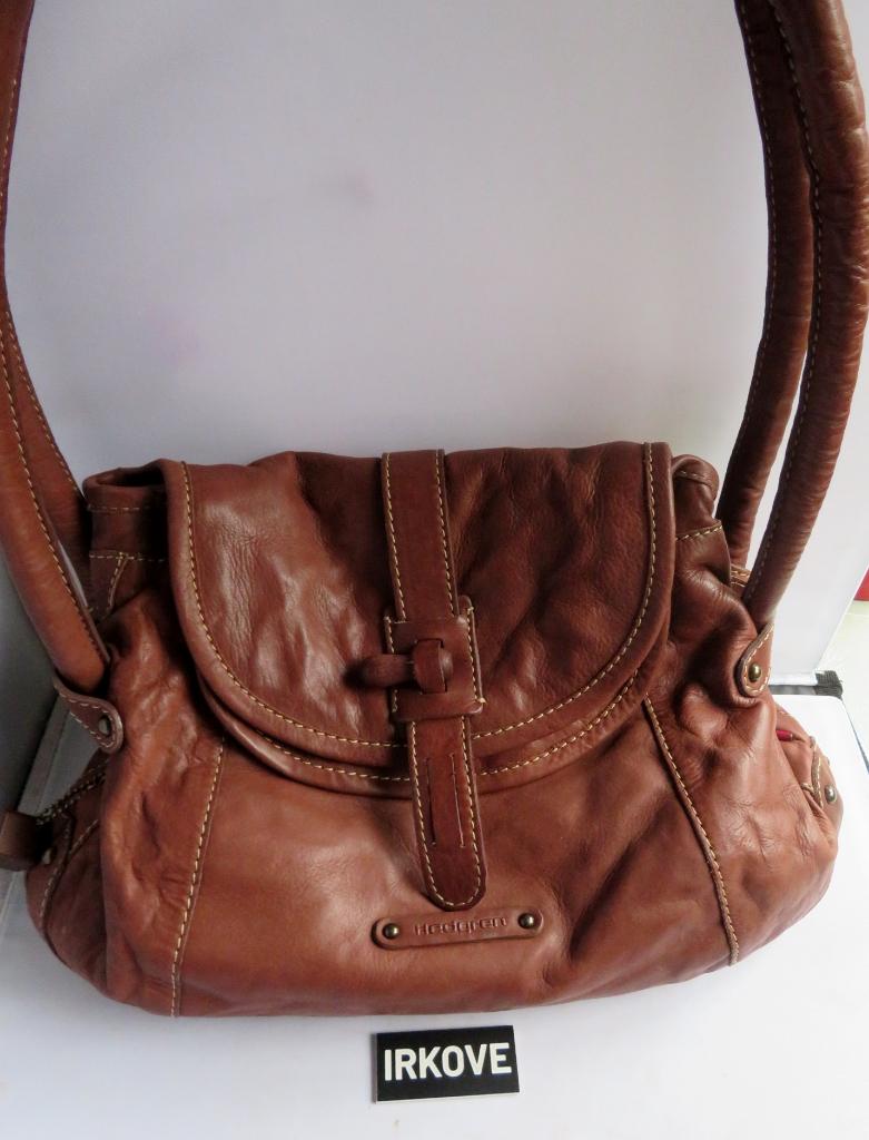 MOOIE TAS VAN HEDGREN * Leer *, Sieraden, Tassen en Uiterlijk, Tassen | Damestassen, Verzenden, Zo goed als nieuw, Bruin, Handtas