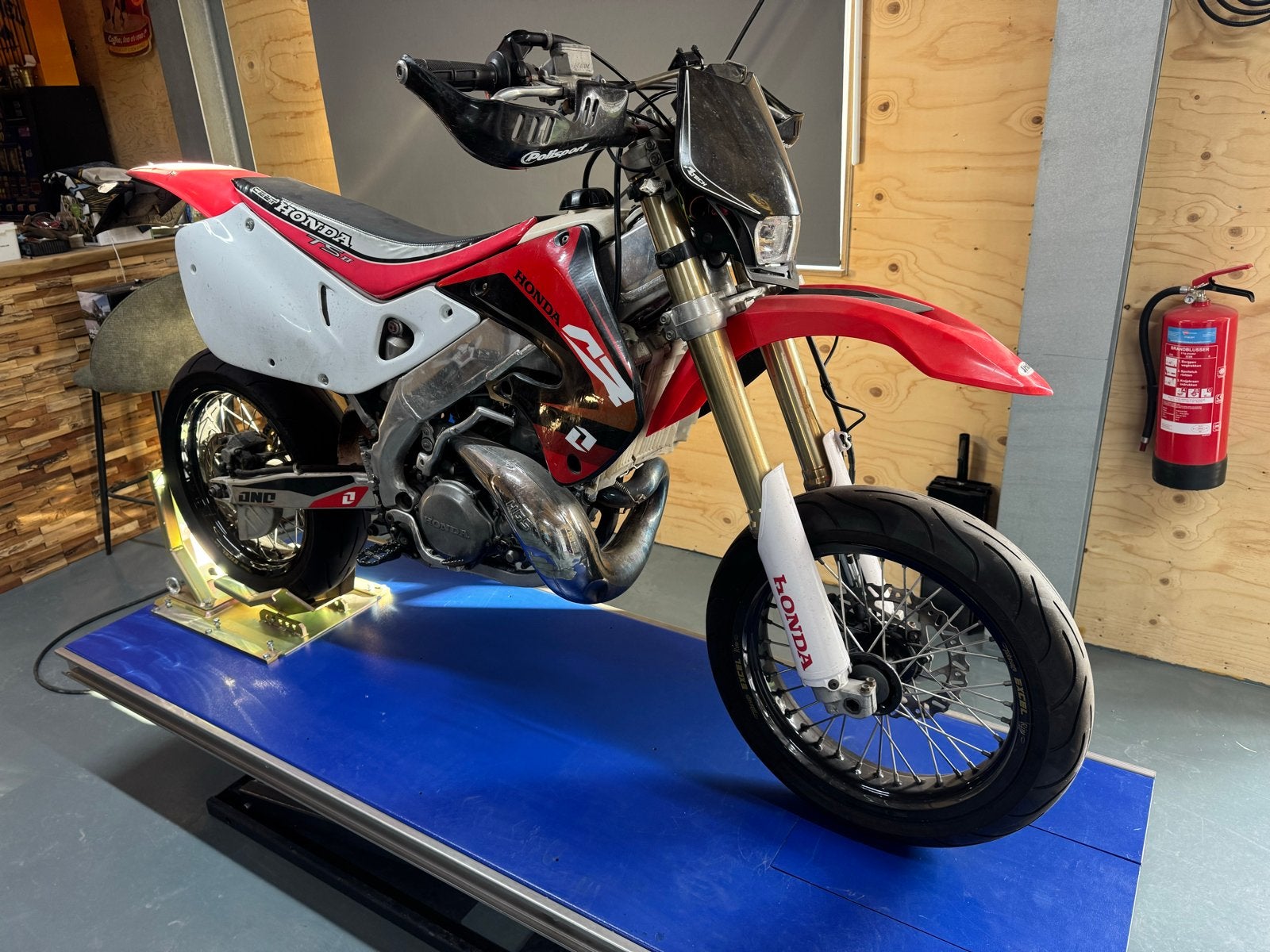 Honda CR250 supermotard enduro, Motoren, Particulier, Gebruikt, Enduro