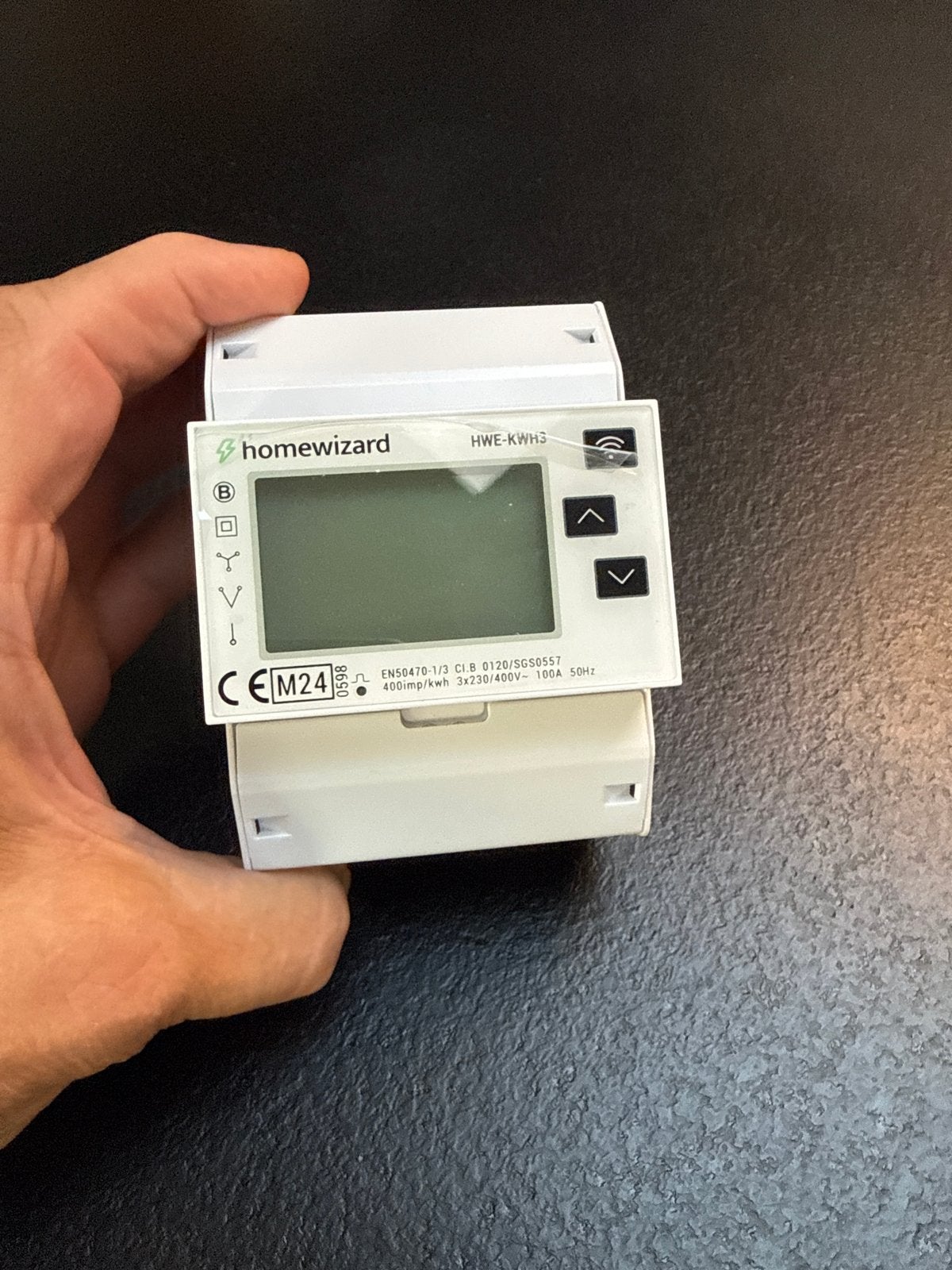 Homewizard HWE-KWH3 3-fase energiemeter met Wi-Fi, Ophalen of Verzenden, Zo goed als nieuw, Elektriciteit