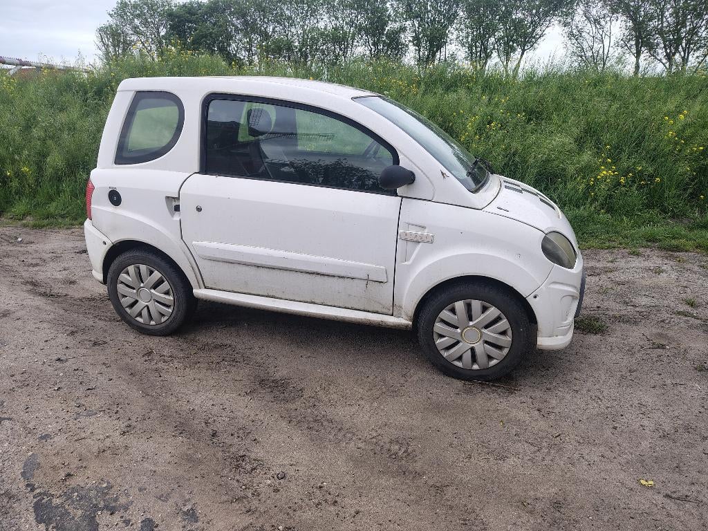 Brommobiel Brommer auto Ligier Due First met werk, Fietsen en Brommers, Ophalen, Gebruikt, Maximaal 45 km/u