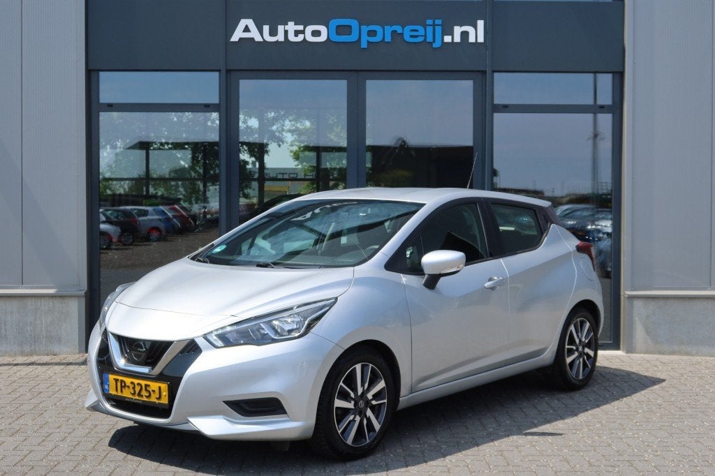 Nissan MICRA 0.9 IG-T N-Connecta 90pk 5drs. Airco, NAVI, Cam, Voorwielaandrijving, 898 cc, Euro 6, 525 kg