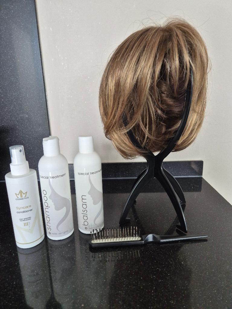 Nieuw Haarstuk  - Ongebruikt - Compl. Set, Ophalen, Nieuw, Pruik of Haarverlenging
