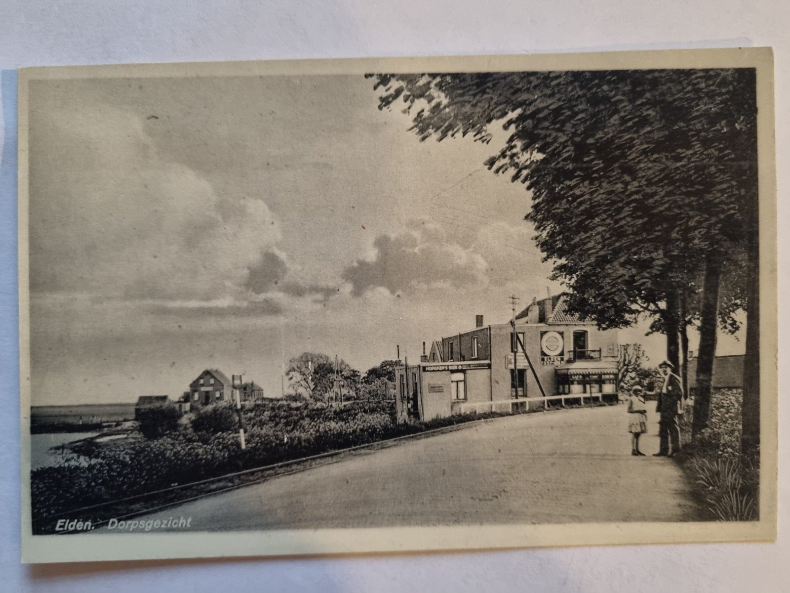 Elden - Dorpsgezicht, Ophalen of Verzenden, 1920 tot 1940, Ongelopen, Zuid-Holland