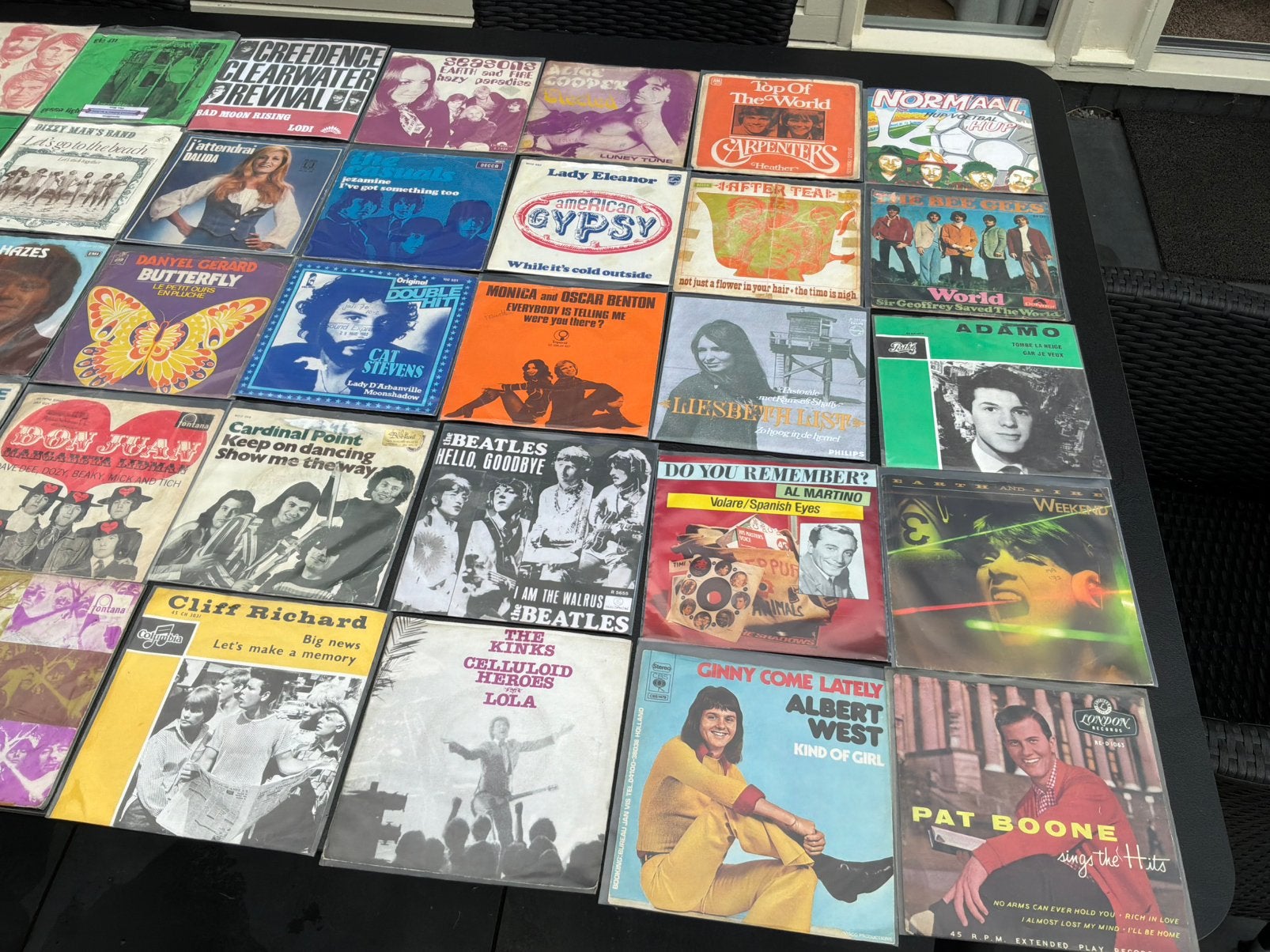 Partij singles ruim 100 stuks,in een koop, Ophalen of Verzenden, Gebruikt, 7 inch, Pop