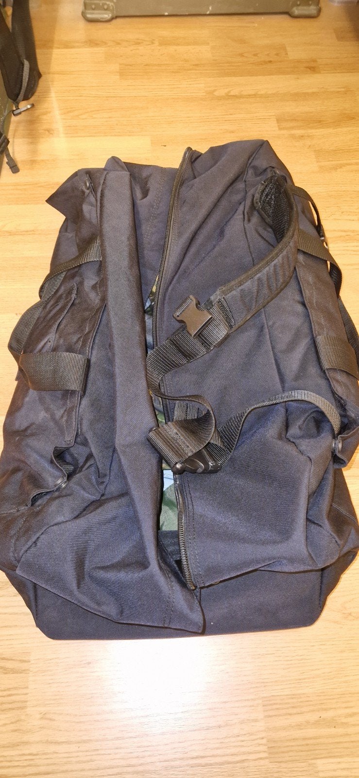 Weekendtas zwart, Ophalen of Verzenden, Landmacht, Nederland, Overige typen