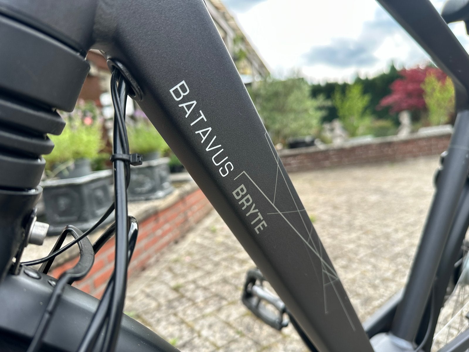 E-bike Batavus Bryte herenfiets, Ophalen, Gebruikt, Batavus, 51 tot 55 cm