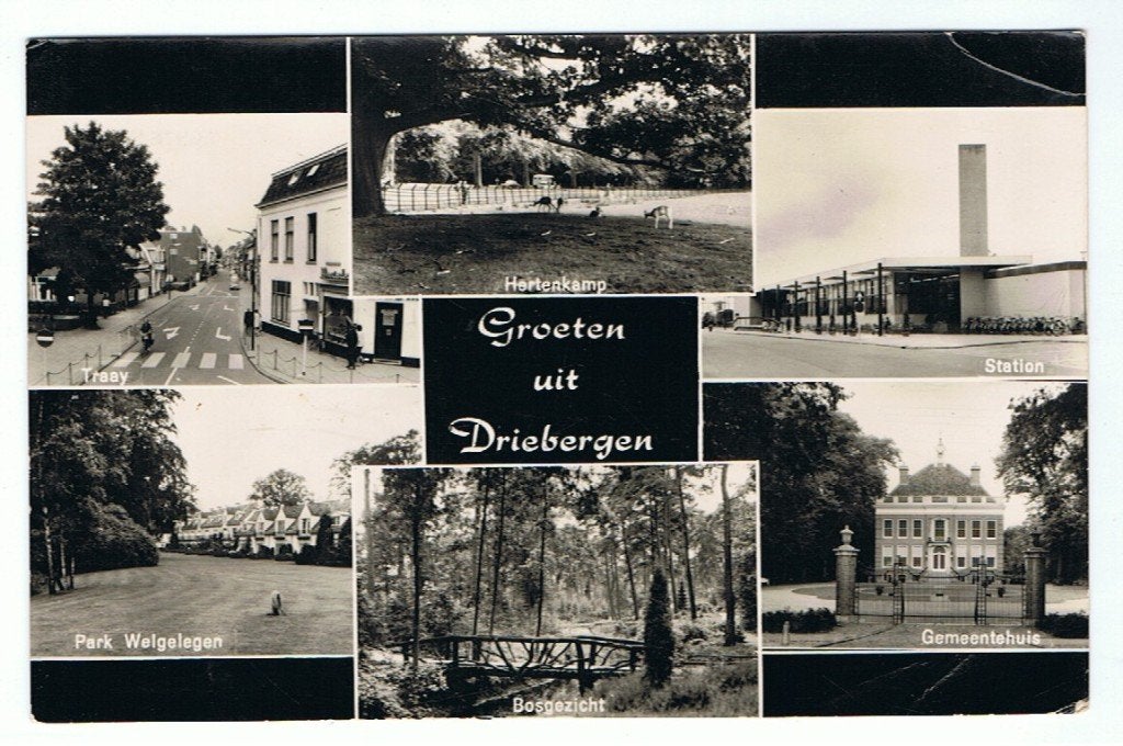 Ansichtkaarten Driebergen, Ophalen of Verzenden, Gelopen, Utrecht