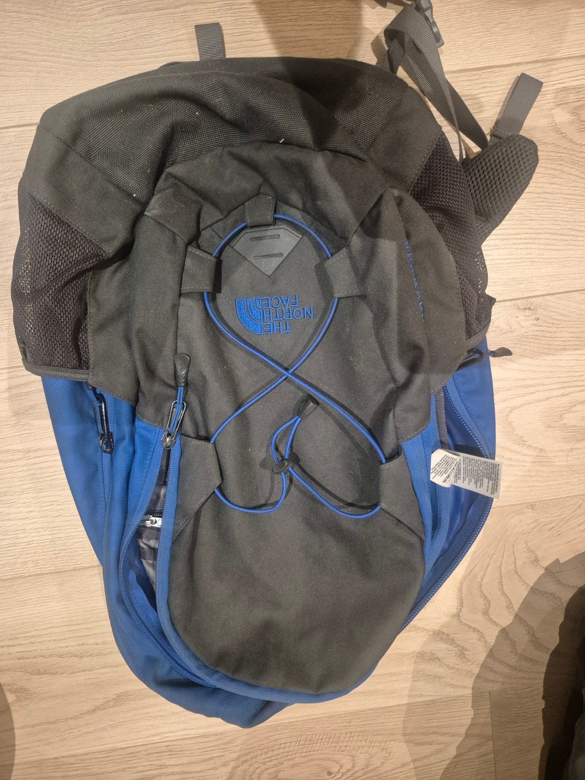 The North Face Rugzak - Blauw/Zwart, Gebruikt, 25 tot 40 cm, Ophalen, Overige merken