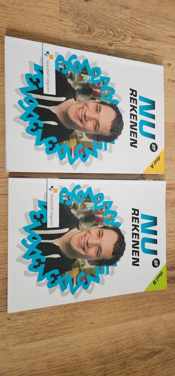 MBO ICT studieboeken, Nu Rekenen Deel en Deel B, Boeken, Verzenden, Zo goed als nieuw, Overige niveaus, Bedrijfseconomie of M&O