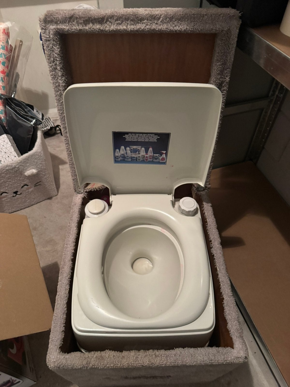 Porta potti met bekisting, Ophalen of Verzenden