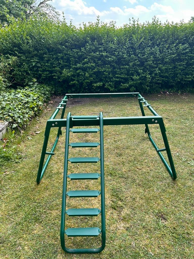 Onderstel frame en ladder voor Omlet Eglu Go Up kippenhok, Ophalen, Gebruikt, Kippenhok of Kippenren