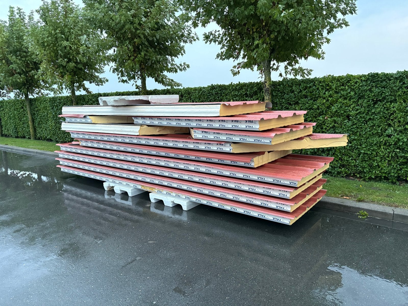 Terracotta Panelen Diverse Maten, Ophalen, Gebruikt, Overige materialen, 50 tot 100 mm