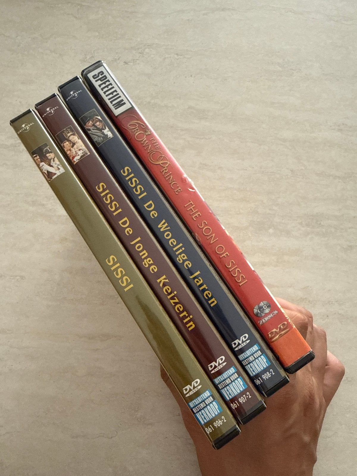 Sissi DVD's - Complete bundel of per stuk, Gebruikt, Nederlands, Duits, Ophalen of Verzenden