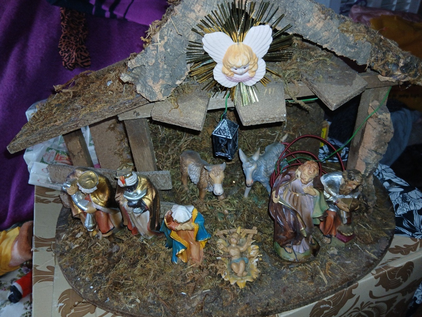 Bijna gratis kerststal, Ophalen, Zo goed als nieuw