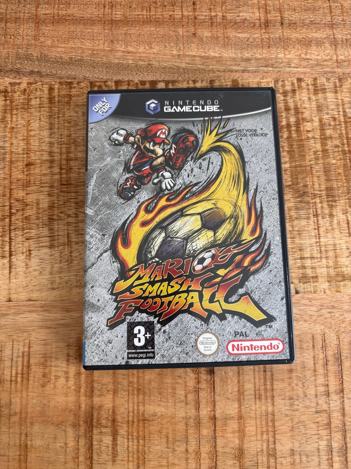 Mario Smash Football - Nintendo GameCube, Spelcomputers en Games, Ophalen, Gebruikt, Eén computer, Sport