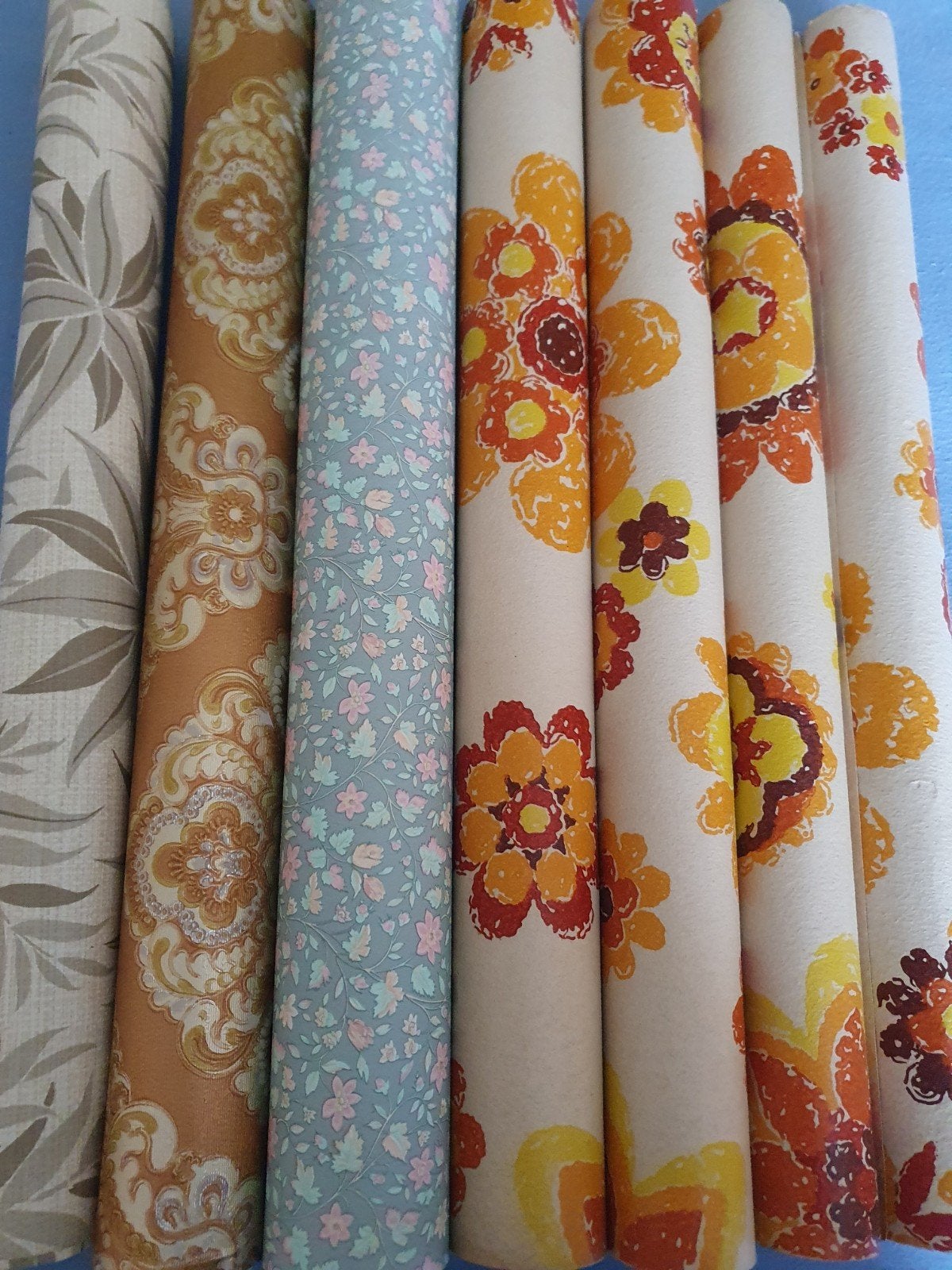 Overschot rollen behangpapier, Ophalen of Verzenden