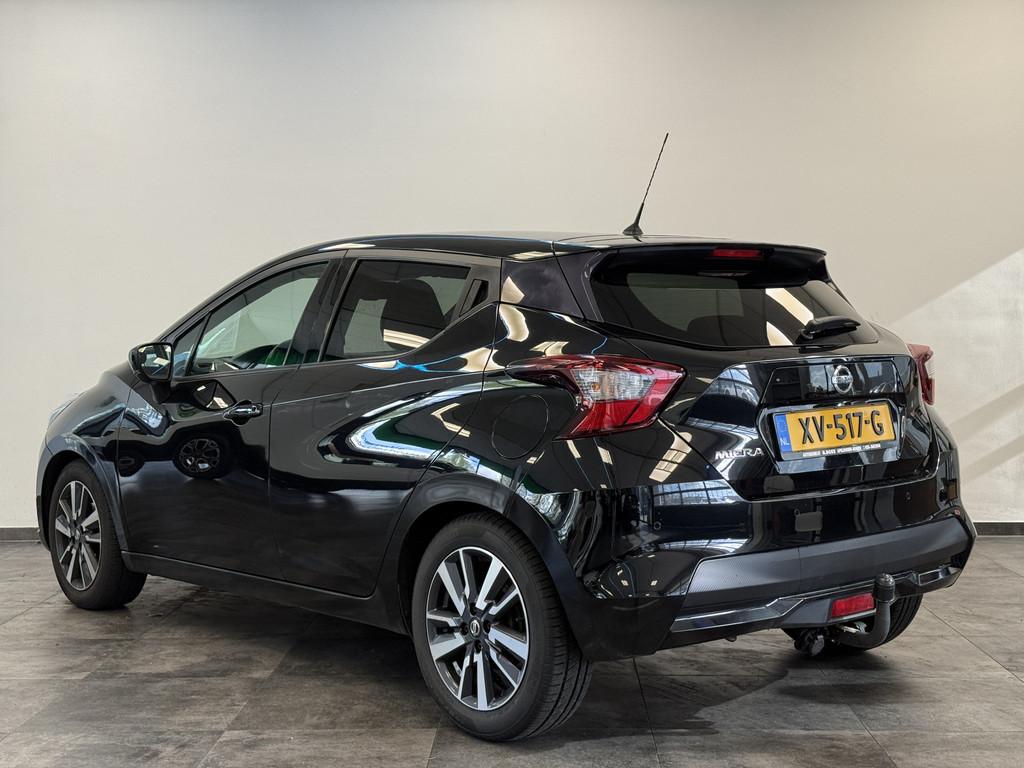 Nissan Micra 1.0 IG-T N-Connecta Navigatie CruiseControl Tre, Voorwielaandrijving, Zwart, Origineel Nederlands, Onderhoudsboekje