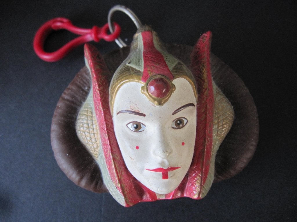 Star Wars Queen Amidala Lucas film Applause sleutelhanger, Ophalen of Verzenden, Zo goed als nieuw, Actiefiguurtje