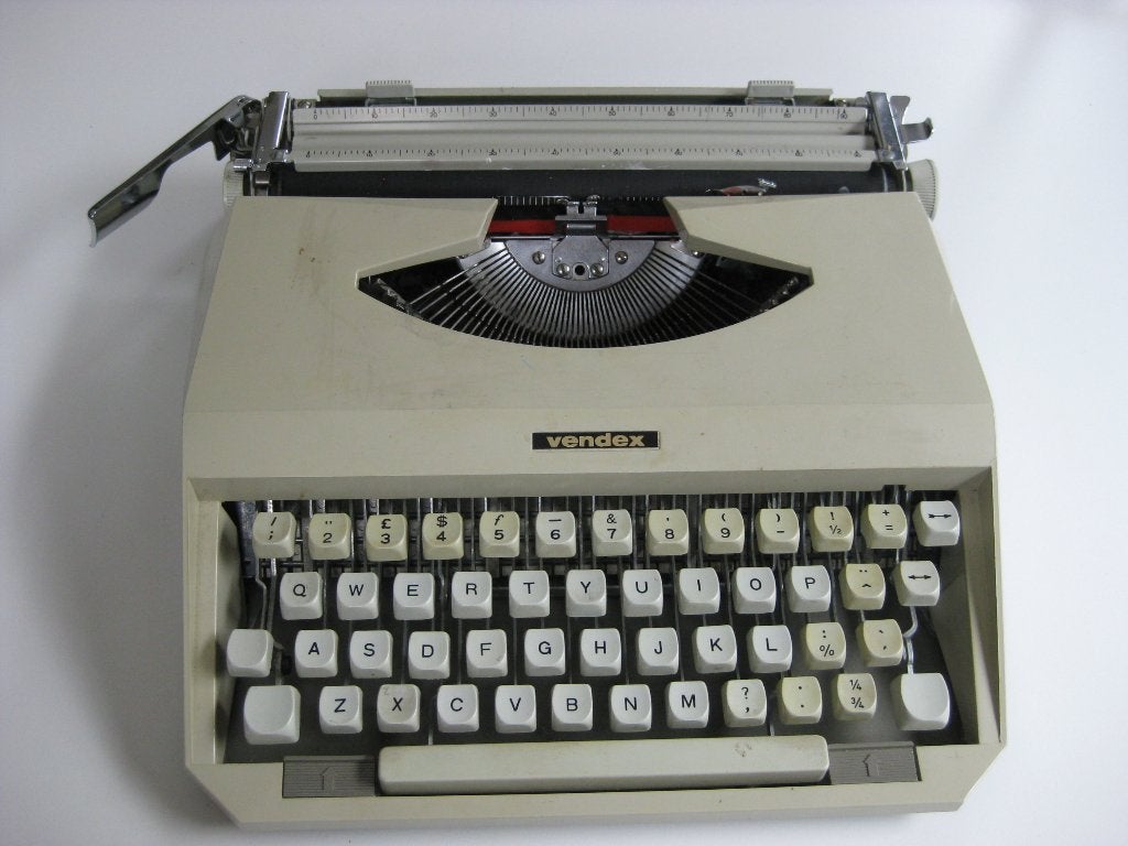 typemachine vintage Vendex, Ophalen, Gebruikt