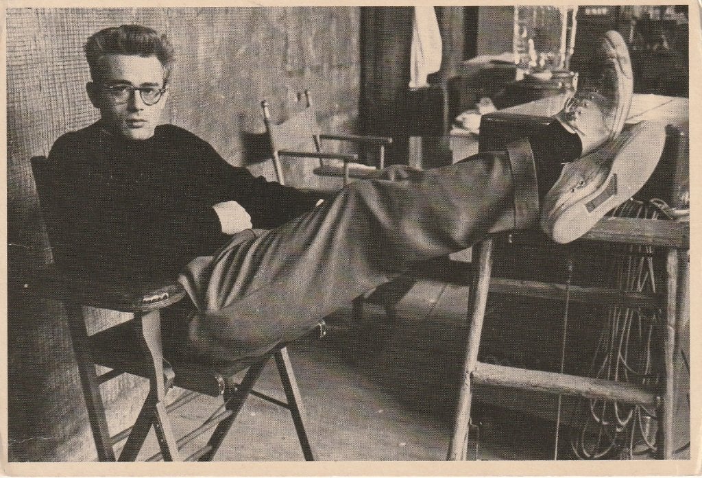Kaart James Dean (1), Verzenden, 1980 tot heden, Ongelopen, Sterren en Beroemdheden
