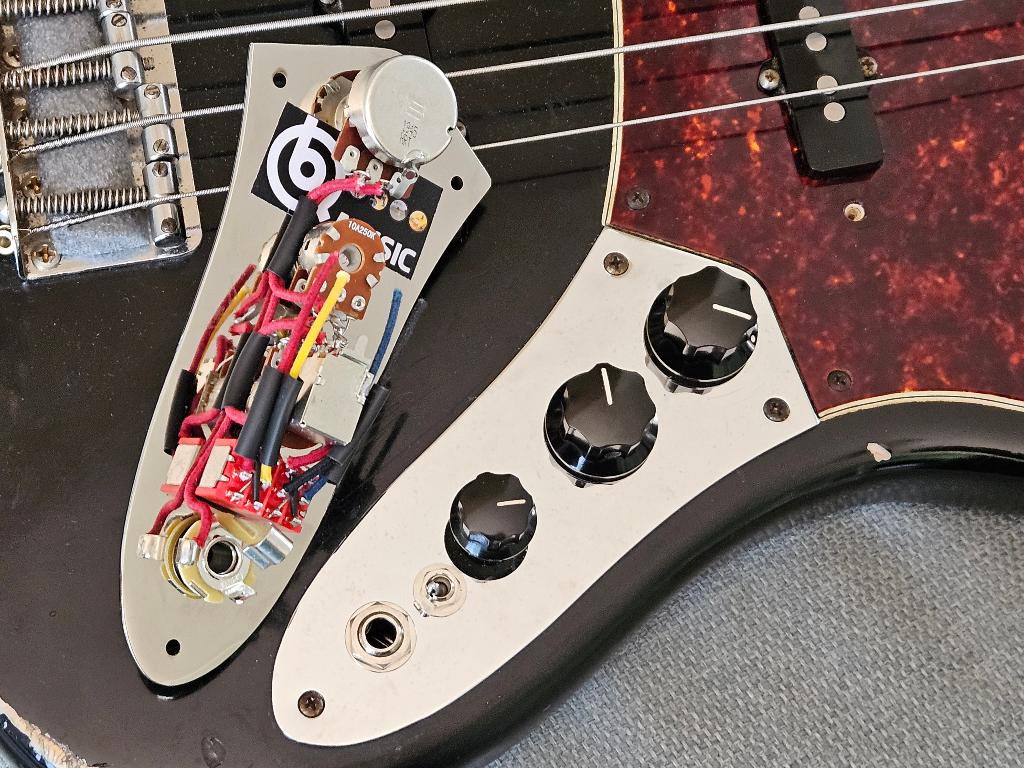 Xblend Jazz Bass control plate, Bqmusic@hotmail.nl, BQmusic, Nieuw, 6824LP, 33